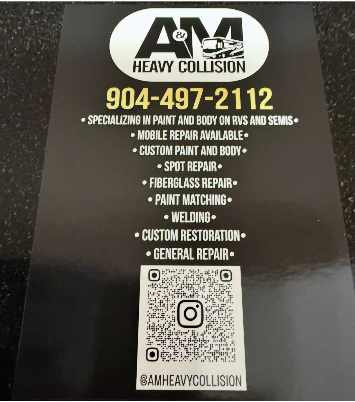 A&M Heavy Collision Logo